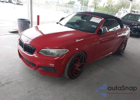 2016 BMW M235I из США, поврежденный, VIN WBA1M1C55GV394742